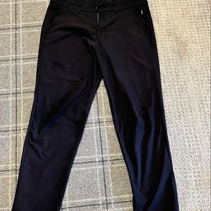 Lululemon Men’s Commission Slim Black Pants Size 31x30